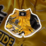 HUNGRYSIDE SUPER SHOW Muay Thai Shorts Yellow