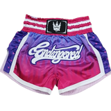 Muay Thai Shorts Pink/Blue